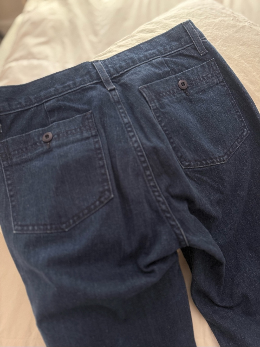 Döen NWT Maritime Jeans in Sirenes Wash, 100% Cotton, Size 26 - Picture 5 of 6